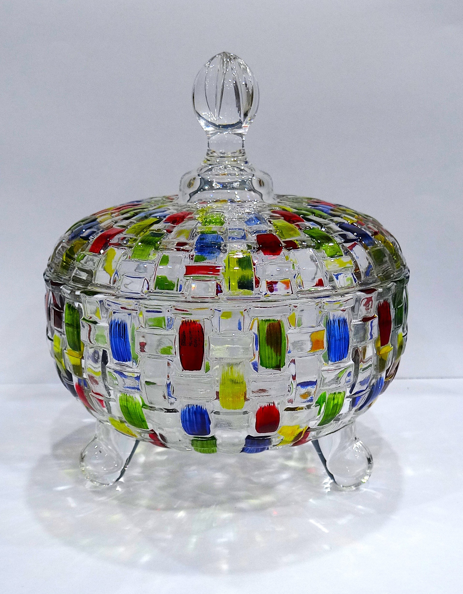 Woven Candy Jar