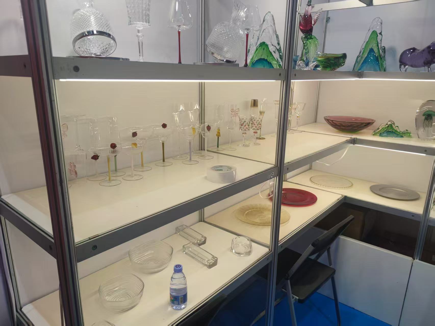 Stemware & Crystal Wall